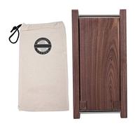 Guitar Foot Stool, Black Solid Walnut Material Guitar Folding Pedal Guitar Footrest with Folding Design Suitable for All Classical or Flamenco Guitarists