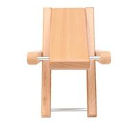 Guitar Foot Stool - Wooden Leg Rest, Height Adjustable | Foldable Solid Wood Support, Lightweight Stable Design, Classic Guitar Accessory with Seat Comfort for Home Studio Stage Exercises