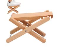 Guitar Footrest - Wood, Guitar Footrest, Adjustable Height | Ergonomic and Portable Folding Leg Stand for Classical Play, Classic Leg Step for Practice, Studio