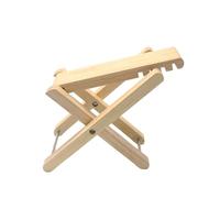 Guitar Footstool 4-Position Height Adjustable Guitar Foot Rest Solid Wood Folding Guitar Footstool Guitar Foot Pedals
