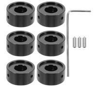 Guitar Footswitch Topper Set Black Aluminum for Pedalboard Use | Quick Installation, Portable Design, Protects Switches, Easier Pedal Hits, for Bassists, Beginners and Live Performances