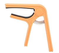 Guitar for Acoustic & Electric Guitar, Portable Clip - On Spring, Essential Electric Guitar Accessories for Stringed Instrument Playing & Tuning (orange)