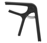 Guitar for Acoustic & Electric Guitar, Portable Clip - On Spring, Essential Electric Guitar Accessories for Stringed Instrument Playing & Tuning (black)