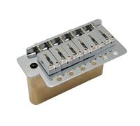 Guitar for Tremolo Bridge 36mm 42mm Brass Saddle Stainless Steel Plate Finishing For ST Guitar CNC Machined(42mm)