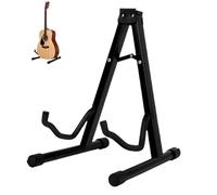 Guitar Frame Stand, Folding Electric Guitar Stand, Guitar Stand with A-Shape Design, Non-Slip Stands for Single Guitars, Foldable Stand for Violin, Viola, Cello