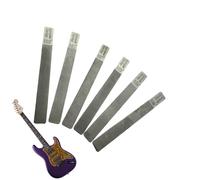 Guitar Fret Coronation File, 6-Piece Tool for Leveling the Edges, Tools for Guitar Frets - For Music Students and Musicians for Repair of Bass Instruments in Workshop or Home Office