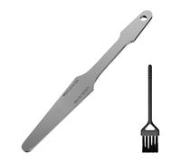 Guitar Fret Crowning File Leveling Tool Crown Edges Grinding File Stainless Steel Double Cutting Edges Enduring Double Sided Leveling