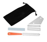Guitar Fret Crowning File Leveling Tool Grinding Protectors Repair Part Set Guitar Repair Tool Accessories