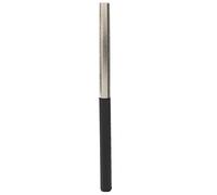 Guitar Fret Crowning File, Stainless Steel Hex Dressing File for Guitar Repair, 3 - Notch Precision Edges with Rubber Grip, Compact Tool for Luthiers and Guitar