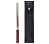 Guitar Fret Crowning File With 3 Crowning Grooves 1 Full Grit Side & Luthier Leveling Dressing Tool Suitable For Guitar