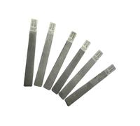 Guitar Fret File, 6 Pieces Polishing Tool - Fret Beveling File | For Extreme Edge Bass String Instrument Students Music Musician