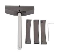 Guitar Fret Press Inserts, Fretboard Press Caul Set with Metal Pressure Plates for Electric Guitar and Bass Repair, Includes Hex Wrench and Fine - Tuning Die