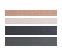 Guitar Fret Sandpaper, Silicon Carbide 4Pcs Long Life Multiple Grit Levels Lightweight Universal Fret Leveler Beam Sandpaper for Repair (M02719 20CM)