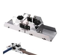 Guitar Fret Slotting Miter Box, Guitar Making and Repair Tools, Grooving Saw Frame with Clamps for Necks and Fretboards, Essential for Crafting and Repairs