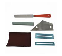 Guitar Fret Stainless Steel File Fret Leveler Fret Grinding Gasket Guitar Tool Set