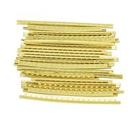 Guitar Fret Wire, 24pcs/set Electric Guitar Fret Wire Guitar Fingerboard Brass Fret Wire Width 2.7mm, Electric Guitar Accessories