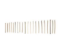 Guitar Fret Wires Kit Premium Copper Fretwire Fingerboard Replacement Parts Accessories for Guitar Building and Repair 21 or 22 Pieces (GG06)
