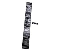 Guitar Fretboard and Nut Set, Fret Lines and Roman Numeral | Pre Slotted String Slots, Pre Slotted Curved Top Nut, for Lap Steel Guitar Making Repair Upgrade
