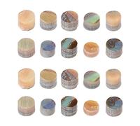 Guitar Fretboard Dots Markers Durable Shell Material For Bass Fingerboard 3mm (GF66 Color Shell)