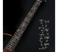 Guitar Fretboard Inlay Stickers For 19 to 24 Frets Simple Application Enhances Your Guitar's Look (A)