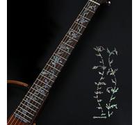 Guitar Fretboard Markers Inlay Stickers, Fret Inlay Stickers DIY Guitar Neck Fretboard Stickers for Guitar Bass (Style B)
