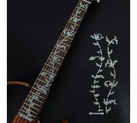 Guitar Fretboard Markers Inlay Stickers, Fret Inlay Stickers DIY Guitar Neck Fretboard Stickers for Guitar Bass (Style A)