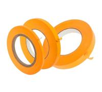 Guitar Fretboard Masking Tape - Pinstripe Painter's Tape 3pcs | No Glue Residuè Tapes | Electric Guitar and Bass Repair - Protective Tapes for Frets, Easy Removal, Musician Tool