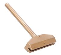 Guitar Fretboard Press, Electric Guitar Inserts Kit Fingerboard Pressing Tool Accessories with 3pcs Crimping Head(Golden)