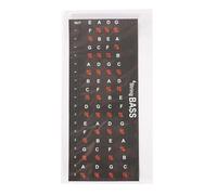 Guitar Fretboard Stickers Easy To Read No Glue Left Learning Notes