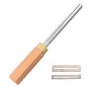 Guitar frett crown edge file with 3 grooves and 1 full flat grit side professional routine efrett file