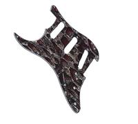 Guitar Full Face Pickguard Guitar Pickguard Guard 11 Holes 3D Printed Plastic Reverse Bridge for St Guitar