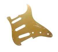 Guitar Full Face Pickguard SSS guitar pickguard solid brass for ST for electric guitar unprocessed with screws