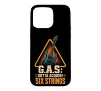 Guitar G.A.S. Gotta Acquire Six Strings Guitarist Gift Case for iPhone 15 Pro Max