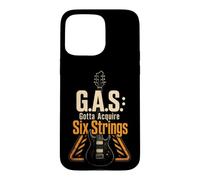 Guitar G.A.S. Gotta Acquire Six Strings Guitarist Gift Case for iPhone 15 Pro Max