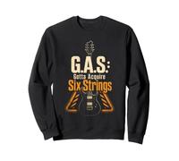 Guitar G.A.S. Gotta Acquire Six Strings Guitarist Gift Sweatshirt