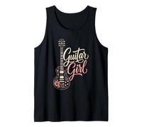 Guitar Girl Cute Guitarist Girls Who Play Guitar Gift Tank Top