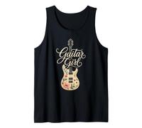 Guitar Girl Cute Guitarist Girls Who Play Guitar Gift Tank Top