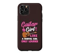 Guitar Girl Like a Normal Girl Only Louder Case for iPhone 11 Pro