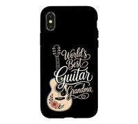 Guitar Grandma World's Greatest Guitarist Music Lover Gift Case for iPhone X/XS