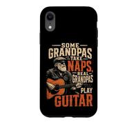 Guitar Grandpa Real Grandpas Play Guitar Funny Gift Case for iPhone XR