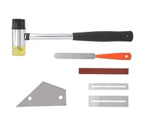 Guitar Grinding Tools Guitar Fret Tool Kit Tubular Metal Fret File for Music Lovers Guitar