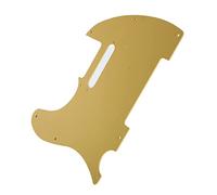 Guitar Guard Plate Personalized Aluminum Alloy Electric Guitar Pick Guard Light Easy Installation Stylish DIY Look (Yellow Cold)