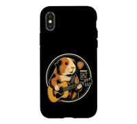 Guitar Guinea Pig Vintage Retro Acoustic Guitarist Gift Case for iPhone X/XS