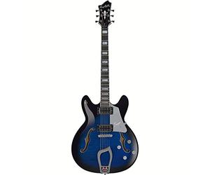 Guitar Hagstorm Super Viking/FLAME BLUE BURST
