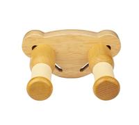 Guitar Hanger Hook Bracket, Wooden Wall Mount Stand for Bass, Violin, Mandolin, FH-06, Beechwood, Rubber Coating, Elegant Look
