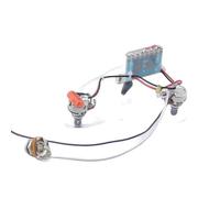 Guitar Harness 1 Set Electric Guitar Wiring Harness 3 Way 2x 500K Pots Electric Guitar Pre-wiring