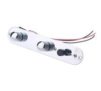 Guitar Harness 1pcs Prewired Loaded Control Plate For FD TL Electric Guitar Harness(Silver)