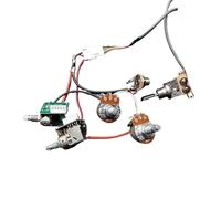 Guitar Harness 2T2V Pre wired Harness with Coil Split Pre wire Kit for LP SG DOT Guitars