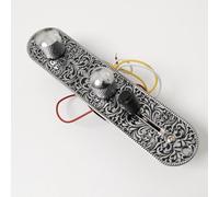 Guitar Harness 3 Way Pre Wired Control Board Harness Knob Electric Guitar Replacement Gold Blakc Chrome(Chrome)