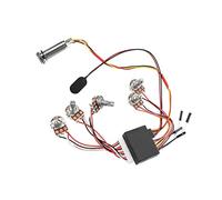 Guitar Harness Active Passive Equalizer Electric Bass Preamp Active Bass Circuit Pre wired Three Bands